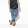 Birkenstock Arizona tabako rudos siauros vyriškos rudos šlepetės (0352203)