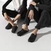 Birkenstock Boston Juodas moteriškos/vyriškos klumpės, aliejuotos odos, siauros šlepetės (0059463)