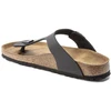 Birkenstock Gizeh NU Oiled Juodas Įprastos Basutės Moterims/Vyrams (0845251)