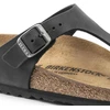 Birkenstock Gizeh NU Oiled Juodas Įprastos Basutės Moterims/Vyrams (0845251)