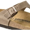 Birkenstock Gizeh Oiled Leather Tabako Rudas Plotis Moteriškos šlepetės (0943811)