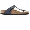Birkenstock moteriški flip-flop'ai GIZEH BS 0143623 MĖLYNI (siauras plotis)