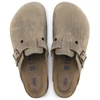 Birkenstock moteriškos klumpės BOSTON BS 1019484 TABACCO BROWN (siauras modelis)