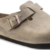 Birkenstock moteriškos klumpės BOSTON BS 1019484 TABACCO BROWN (siauras modelis)