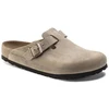Birkenstock moteriškos klumpės BOSTON BS 1019484 TABACCO BROWN (siauras modelis)