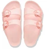 Birkenstock vaikiškos basutės ARIZONA FLOWER EVA KIDS 1031271 LIGHT ROSE (siauras prigludimas)