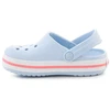 Blue CROCS CROCBAND KIDS CLOG T vaikiški klumpės, Mėlynas FROST/GUAVA 207005-4XQ