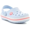 Blue CROCS CROCBAND KIDS CLOG T vaikiški klumpės, Mėlynas FROST/GUAVA 207005-4XQ