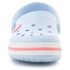 Blue CROCS CROCBAND KIDS CLOG T vaikiški klumpės, Mėlynas FROST/GUAVA 207005-4XQ