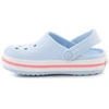 Blue CROCS CROCBAND KIDS CLOG T vaikiški klumpės, Mėlynas FROST/GUAVA 207005-4XQ