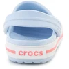 Blue CROCS CROCBAND KIDS CLOG T vaikiški klumpės, Mėlynas FROST/GUAVA 207005-4XQ