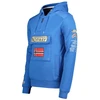 Geographical Norway GYMCLASS vyriški kamufliažiniai marškinėliai 100 (WT1663H/GN/MILITAIRE Mėlynas)