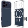 iPhone 17 Pro dėklas Thin Fit MagSafe Clear Navy Mėlyna Spigen