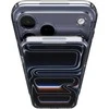 iPhone 17 Pro dėklas Thin Fit MagSafe Clear Navy Mėlyna Spigen