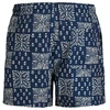 Blue Jack&Jones vyriški maudymosi šortai JPSTMAUI SHELL AOP SWIM SHORTS REG 12291808 PAGEENT Mėlynas