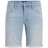 Jack&Jones vyriški šortai JJIRICK JJICON IK SHORTS GE 118 SN 12269609 Mėlynas DENIM