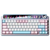 AULA Gasket AMG65 Mėlyna LightFeather RGB Klaviatūra