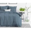 Blue Patalynės komplektas "Stonewashed Mėlyna" (200x220)