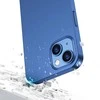 Blue priekinis ir galinis dangtelis iPhone 13 + grūdinto stiklo ekrano apsauga mėlyna (JR-BP927 mėlynas)