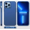 Blue priekinis ir galinis dangtelis iPhone 13 Pro Max + grūdinto stiklo ekrano apsauga mėlyna (JR-BP928 mėlynas)
