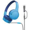 Belkin Mėlyna SOUNDFORM MINI WIRED ON-EAR - Ausinės - USB-C 3.5MM Mėlynas
