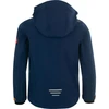 Blue TrollKids Vaikiška striukė Trollfjord mystic mėlynas/golden yellow softshell navy mėlynas (161-146)