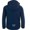 Blue TrollKids Vaikiška striukė Trollfjord mystic mėlynas/golden yellow softshell navy mėlynas (161-146)