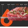 Bluetooth mėsos termometras Meatmeet S Pro, pilkas