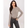 Bluzka-D12099M02788A-ciemny bezowy
