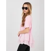 moteriška palaidinė šviesiai rožinė oversize