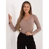 Bluzka-RV-BZ-A1045.99-ciemny bezowy