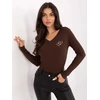 Bluzka-RV-BZ-A1055.29P-ciemny ruda