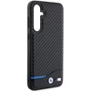 Dėklas BMW BMHCS23FE22NBCK S23 FE S711 juodos spalvos Leather Carbon