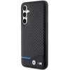 Dėklas BMW BMHCS23FE22NBCK S23 FE S711 juodos spalvos Leather Carbon