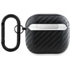 BMW AirPods 4 dėklas juodas, anglies pluošto dizainas