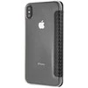 BMW anglies pluošto dėklas iPhone XS Max, juodas, trispalvis