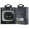 BMW BMA4WMPUCA2 AirPods 4 dėklas juodos spalvos Carbon Double Metal Logo