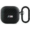 BMW BMA4CMPUCA AirPods 4 dėklas juodos spalvos PU Carbon M Collection