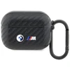 BMW BMAPWMPUCA2 AirPods Pro dėklas juodos spalvos Carbon Double Metal Logo