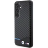 Dėklas BMW BMHCS24S22NBCK S24 S921 juodos spalvos Leather Carbon