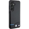Dėklas BMW BMHCS24S22NBCK S24 S921 juodos spalvos Leather Carbon