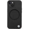 Dėklas BMW BMHMP14SSILBK2 Apple iPhone 14 15 13 6.1″ juodos spalvos Signature Liquid Silicone MagSafe