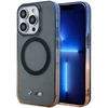 BMW BMHMP14XHTGE Apple iPhone 14 Pro Max 6.7″ pilkas kietas dėklas Gradient Bumper MagSafe