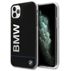 BMW BMHCN58PCUBBK Apple iPhone 11 Pro 5.8″ juodos spalvos kietas dėklas Signature Printed Logo