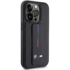 Dėklas BMW BMHCP15X22GSLK Apple iPhone 15 Pro Max 6.7″ juodos spalvos kietas dėklas Grip Hot Stamp