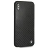 kietas dėklas BMW BMHCI65MBC Apple iPhone Xs Max juodos spalvos Siganture-Carbon