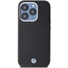 Dėklas BMW BMHMP14L23PUFWK Apple iPhone 14 Pro 6.1″ juodos spalvos Signature Wrapped Metal MagSafe