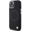Dėklas BMW BMHMP15MSILBK2 Apple iPhone 15 Plus 14 Plus 6.7″ juodos spalvos Signature Liquid Silicone MagSafe