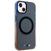 BMW BMHMP14MHTGE Apple iPhone 14 Plus 15 Plus 6.7″ dėklas pilkas kietas dėklas Gradient Bumper MagSafe