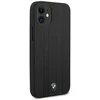 Apple iPhone 12 Mini BMW dėklas Signature Tire Marks (BMHCP12STTBK) juodos spalvos